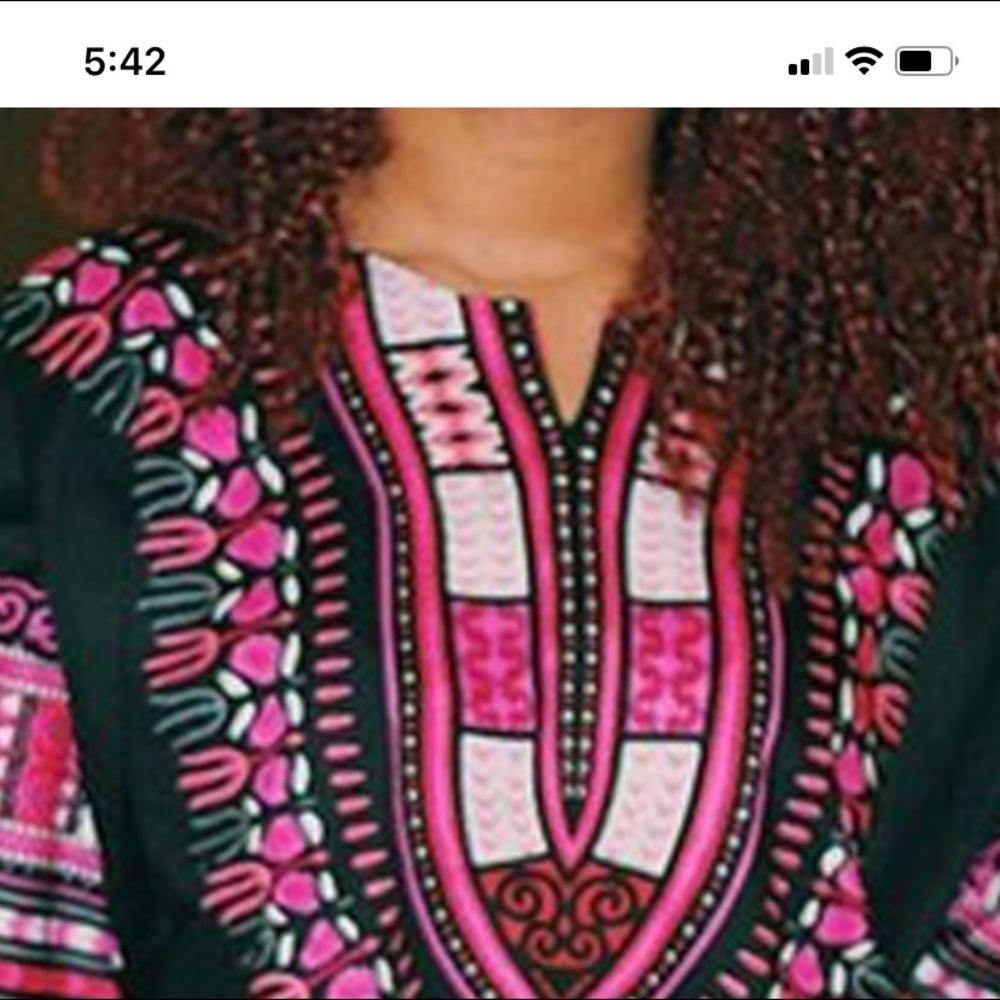 New pattern Dashiki dress/Top